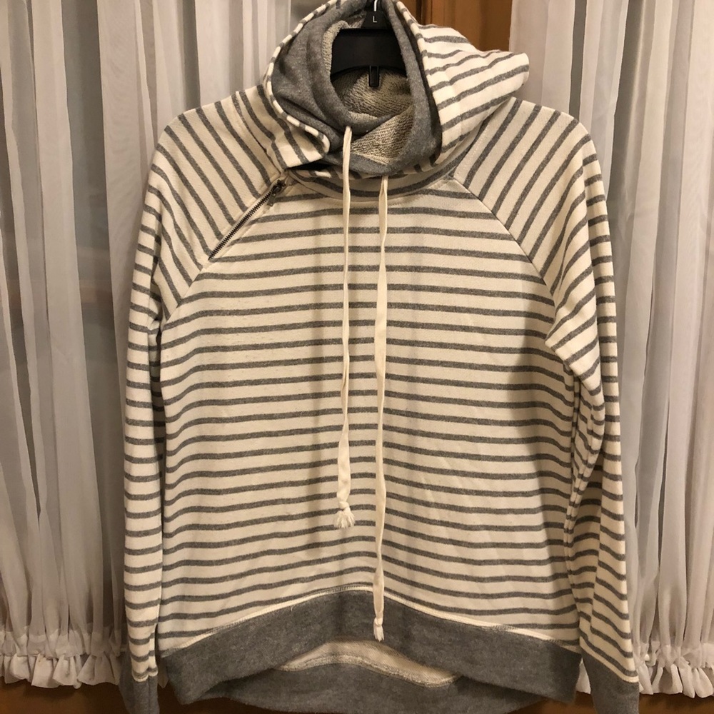 Maurice’s cowl neck hoodie